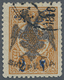 13314 Albanien: 1913, Double Headed Eagle Overprints, 2 Pa. On 5 Pa. Ocher, Neatly Cancelled. A Scarce Sta - Albanien