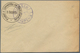 13348 Albanien - Ganzsachen: 1913, Stationery Envelope With Imprint And Signature, Blue "ELBASAN 9-6-1913" - Albanie