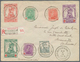 13380 Belgien: 1915. Registered Letter With Both 1914 RED CROSS Issues And Additional Franking From "Houth - Sonstige & Ohne Zuordnung