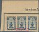 13387 Belgien: 1919. "Perron De Liège" In A Horizontal Strip Of 3, Mounted On An UPU Album Part Page, And - Sonstige & Ohne Zuordnung