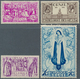 13405 Belgien: 1933, Reconstruction Of The "Abbey Orval", Mint Never Hinged Luxury Set. Rare! Edition Only - Other & Unclassified