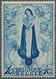 13409 Belgien: 1933, 10 + 40 Fr. "Maria" Blau, Perfekt Zentriert Mit Plattenfehler "Grote Kras" In Vordere - Autres & Non Classés