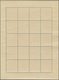 13410 Belgien: 1934, "War Damage Help (I)", Complete Set In Rare, Mint Never Hinged 20-mini Sheets (partly - Sonstige & Ohne Zuordnung