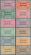 13419 Belgien - Eisenbahnpaketmarken: 1923/1931, 0,10 Fr. - 50 Fr. Railway Package Stamps With Overprint " - Gepäck [BA]