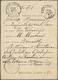 13425A Belgien - Ganzsachen: 1874, 5 C Lilac Psc With Preprinted Questionnaire And Address Of An Insurance - Sonstige & Ohne Zuordnung