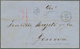 13451 Bulgarien: 1868, Lettersheet With Complete Message From Varna To Genova, Bearing Clear Strike Of Thi - Lettres & Documents