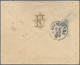 13455 Bulgarien: 1882, 25 St. Blue On Cover Tied By "ROUSTCHOUK 22/1/89" Cds., Addressed To Munich With Ar - Lettres & Documents