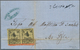 13471N Bulgarien - Stempel: 1863, Folded Envelope From DJOUMA Bulgaria To Roustschouk, Bearing Pair 20 Pa. - Autres & Non Classés