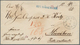 13474 Dänemark - Vorphilatelie: 1859, Stampless Sealed Value Letter From KJOBENHAVN, 7/9 1859, Sent Via Ha - ...-1851 Préphilatélie