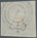 13478 Dänemark: 1852, 2 Rigsbankskilling Blue, Wide To Large Margins, Thiele, Plate I, No.54, Type 2, Prin - Lettres & Documents