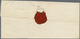 13481 Dänemark: 1854, 4 Sk Orange Brown, Horizontal Strip Of 4, Each Stamp Tied By Numeral Cancellation "2 - Briefe U. Dokumente