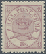 13487 Dänemark: 1864, 3 Sk Lilac, 2nd Printing, Perf. 13 : 12 1/2, Mint Lightly Hinged, Perfect Perforatio - Briefe U. Dokumente