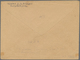 13494 Dänemark: Cover From Hannover To Schleswig With 25 Öre Postage Due And Retour 1921, Also Red Cross-C - Lettres & Documents