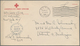 13497 Dänemark - Färöer: 1945, US Fieldpost In Reykjavik, Red Cross Cover With Sender Address "...APO 1685 - Färöer Inseln