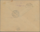 13505 Estland: 1919: Three Items 1) Registered Letter To München, Germany. 5 , 15, 25 And 70 Kop All Tied - Estland