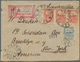 13508 Estland: 1920-21 Three Registered Covers To Brooklyn, N.Y., U.S.A. Franked With 'Reval' Definitives, - Estonie