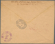 Delcampe - 13508 Estland: 1920-21 Three Registered Covers To Brooklyn, N.Y., U.S.A. Franked With 'Reval' Definitives, - Estland