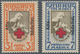 13512 Estland: 1923, 2 1/2 M. Und 5 M. Wohlfahrt "Rotes Kreuz" Postfrische, Ausgesuchte Absolut Makellose - Estonia