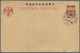 13527 Estland - Lokalausgaben: Rakwere (Wesenberg): 1918, Local Stationery Card With Overprinted Value "10 - Estland