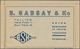 13528 Estland - Ganzsachen: 1937, Estland, Letter Card 10s. Blue With Private Advertisement Imprints "seer - Estonie