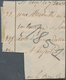 13553 Frankreich: 1849, 10 C Olive-brown Ceres, L-shaped Block Of 3 On Piece, Good, Mostly Large Margins A - Gebraucht