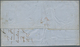 Delcampe - 13566 Frankreich: 1852-1874, Four Entire Letters Including 1852 Letter Lyon-St. Etienne, 1854 (Paris) And - Oblitérés