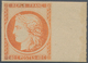 13572 Frankreich: 1862, 40 C. Orange ''reprint Rowland Hill 1862'', Good To Wide And Right Sheed Marigin, Mi - Gebraucht