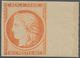 13572 Frankreich: 1862, 40 C. Orange ''reprint Rowland Hill 1862'', Good To Wide And Right Sheed Marigin, Mi - Oblitérés