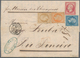 13607 Frankreich: 1962, Napoléon 80 C. Rose, 40 C. Orange, 20 C. Blue And 10 C. Brown Tied By GC " 1769" T - Gebraucht