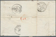 13608 Frankreich: 1862, Napoleon Ohne Lorbeer 80 C Kaminrosa, Zwei Einwandfrei Erhaltene Einzelfrankaturen - Gebraucht