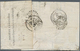 Delcampe - 13608 Frankreich: 1862, Napoleon Ohne Lorbeer 80 C Kaminrosa, Zwei Einwandfrei Erhaltene Einzelfrankaturen - Gebraucht