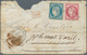 13629 Frankreich: 1871, 80 C Rose-carmine Imperforated Ceres, Full To Broad Margins, Together With 20 C Bl - Gebraucht