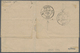 13669 Frankreich: 1877, 10 C. Allegory Green Type II, As Horizontal Pair And 5 C. Green On Cover From Le H - Gebraucht