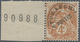 13679 Frankreich: 1900. Type Blanc 4c Yellow-brown Probliteres. Margined On The Left With Plate Number (90 - Gebraucht