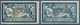 13688 Frankreich: 1900, Allegory 5 Fr. In Both Color Variants, Two Mint Never Hinged Values (Yvert No. 123 - Gebraucht