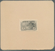 13705 Frankreich: 1917. Die Proof In Black For The Value "5fr+5fr La Marseillaise" Of The War Orphans Seri - Gebraucht