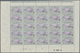 13712 Frankreich: 1922, War Orphans, 35c. + 5c. Slate/violet, Pane Of 25 Stamps, Unmounted Mint. Maury 166 - Gebraucht