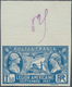 13732 Frankreich: 1927. "The American Legion In France 1.50fr" In An IMPERFORATE Top Margin Stamp. Mint, N - Gebraucht