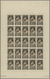 13770 Frankreich: 1946. Set Of 2 Color Proof Sheets Of 25 For The Complete Charity Issue "To Aid France's - Gebraucht
