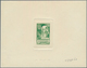 13799 Frankreich: 1952, 15fr. Monastry Saint Croix Of Poitiers, Three Epreuve D'artiste In Blue, Green And - Oblitérés