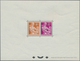 13813 Frankreich: 1957, Definitives "Moissonneuse" 6fr. And 12fr., Bloc Speciaux, Unmounted Mint. Only 22 - Gebraucht