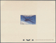 13820 Frankreich: 1960, Air Mail Stamps, Epreuve De Luxe Set, Toning Stripes On Reverse. - Gebraucht