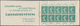 13914 Frankreich - Markenheftchen: 1921, 10 X 10 C Green "Semeuse" With Advertising Margins PHENA, Complet - Sonstige & Ohne Zuordnung