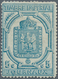 13940 Frankreich - Zeitungsmarken: 1869, Newspaper Stamp 5 C. Blue, Perforated With Normal Perforation, Fi - Journaux