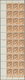 13941 Frankreich - Vorausentwertungen: 1938, 80 C. Orange With Overprint Unused Part Of Sheed By 30. Yvert - Autres & Non Classés