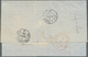 13963 Französische Post In Der Levante: 1864, Napoleon Laurée Perforated 5 C. Pair And 80 C. (RC) Canc. Gc - Sonstige & Ohne Zuordnung