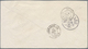 13967 Französische Post In Der Levante: 1884,1885, Two Letters From "MERSINA TURQUIE-DÁSIE" And "BEYROUTHE - Autres & Non Classés