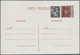 13995 Frankreich - Ganzsachen: 1944, Card 1.20fr. Petain With Overprint "1.30fr. Iris-Republique Francaise - Autres & Non Classés