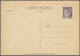 13996 Frankreich - Ganzsachen: 1938/1941, Type "Paix", 55c. Lilac, Reply Card, Unused. One Of The Rarest S - Autres & Non Classés