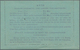 14013 Frankreich - Ganzsachen: 1919, 60 C Violet On Blue Chaplain, Pneumatic Stationery Letter Card For MA - Autres & Non Classés